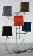 lamp, sculpture, contemporary art