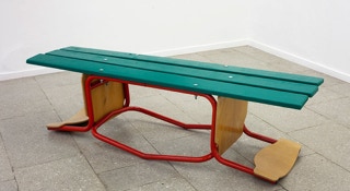 bench, sculpture, daniel svarre