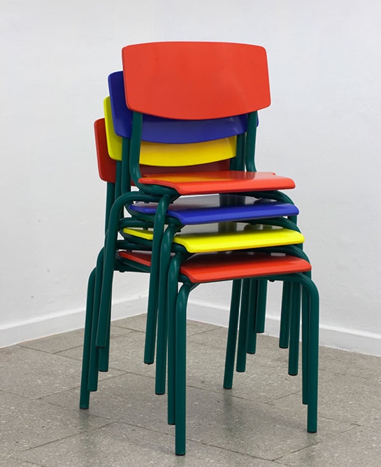 modified chairs, contemporary art, daniel svarre