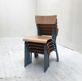 Modified school chairs, Daniel Svarre, chart art fair